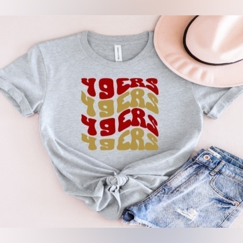 49ers Wavy Tee